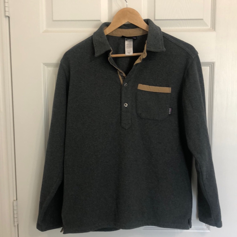 Patagonia Long Sleeve Polo Shirt - Men's Medium